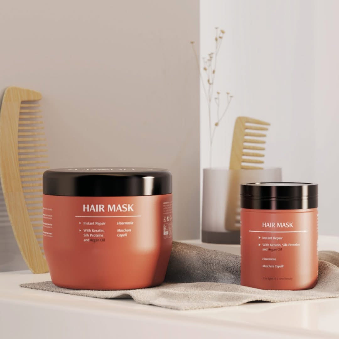 Masque capillaire démêlant à l'huile d'argan - 500 ml