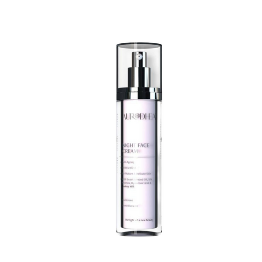 Crème de nuit visage au Lait d'ânesse - 50 ml
