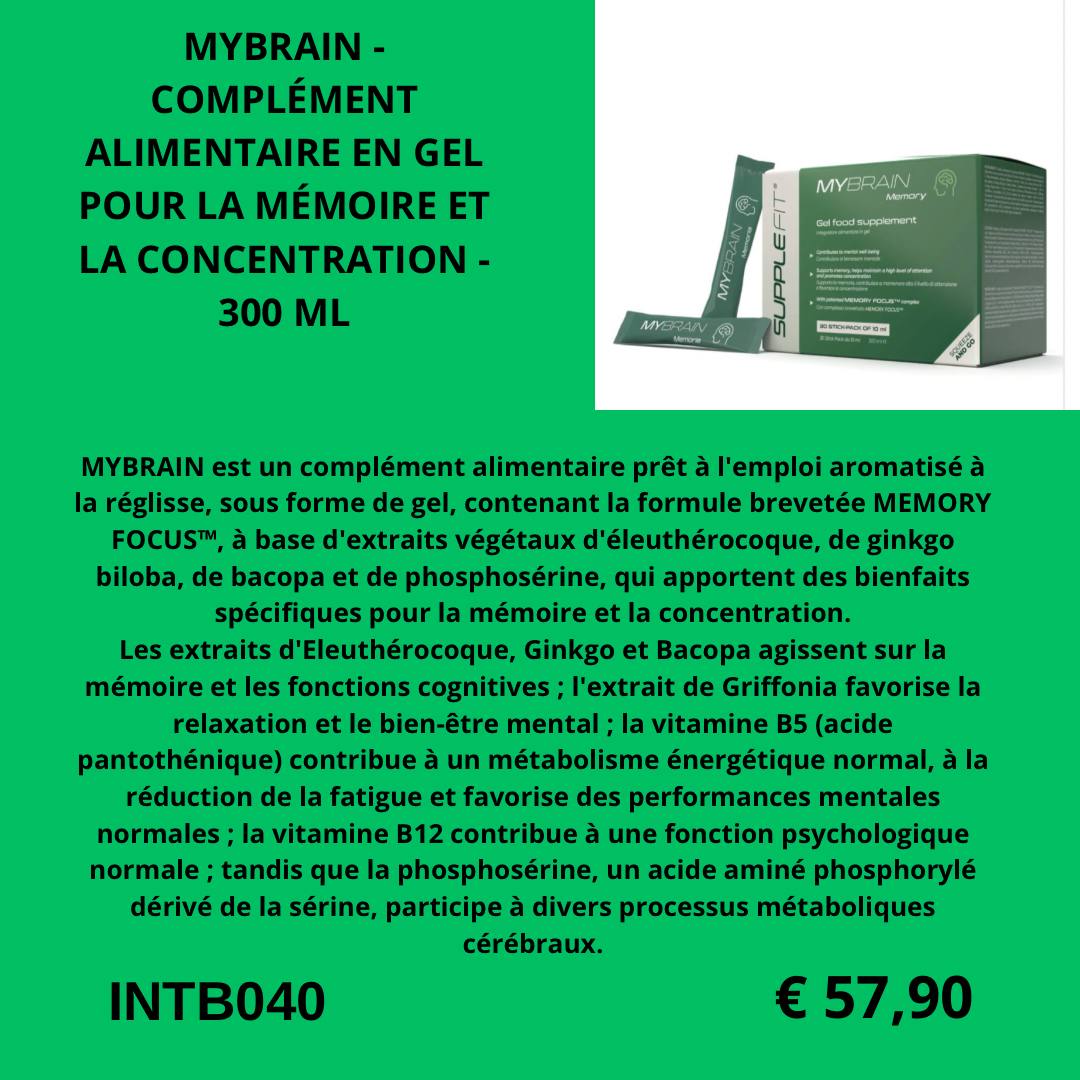 MYBRAIN : Boostez Votre Mémoire et Votre Concentration